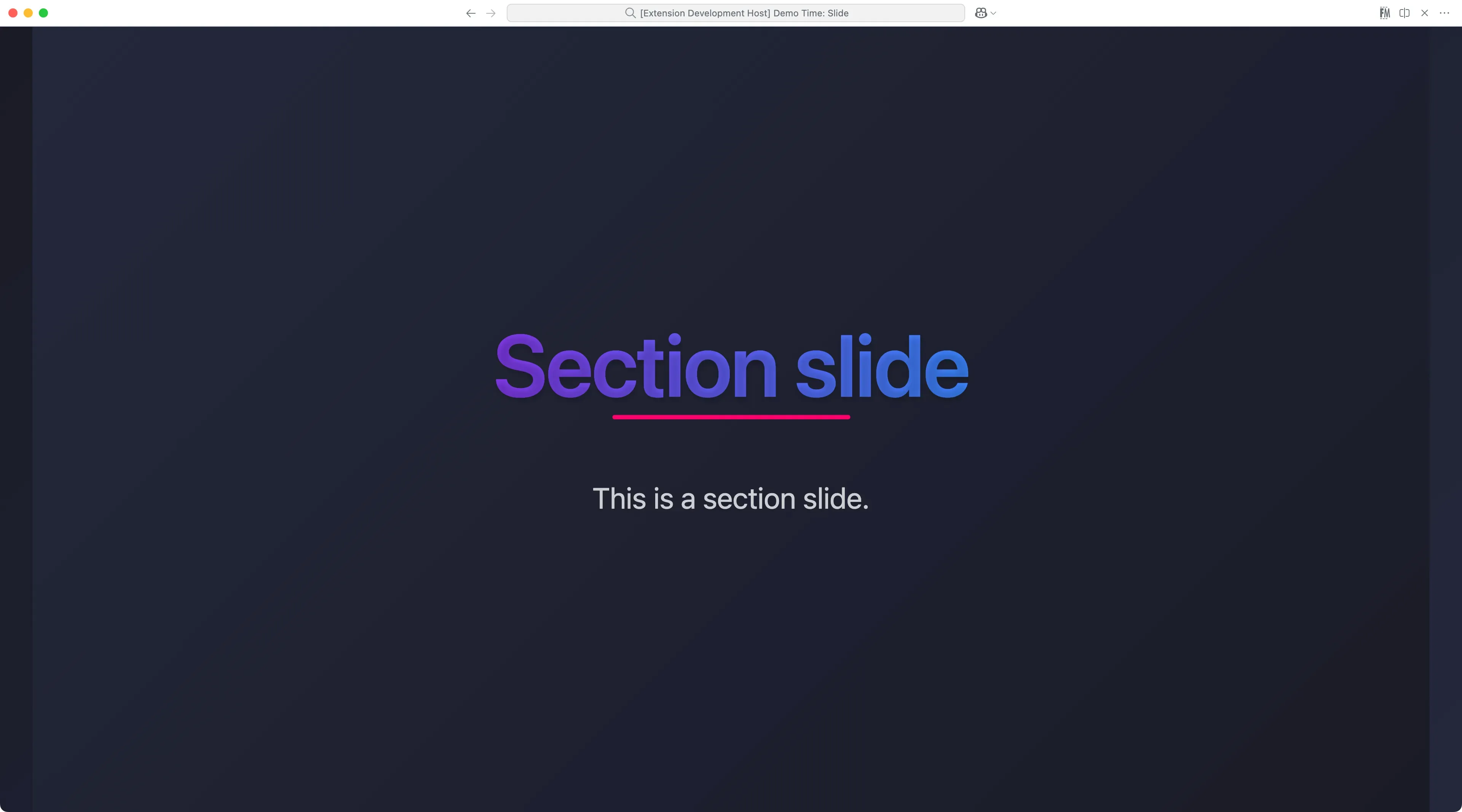 Section